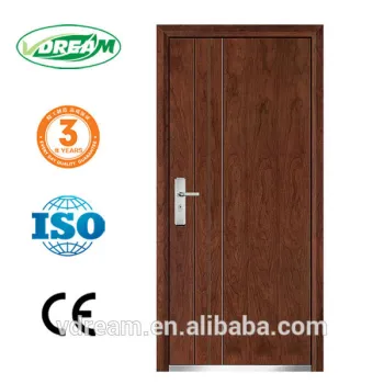 house entrance steel wooden door