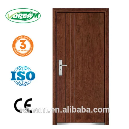 house entrance steel wooden door