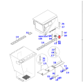 Absorber 43A-54-13210 genuine parts for PC3000-6