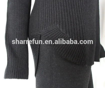 Ladies 100% Cashmere Basic Turtleneck Sweater