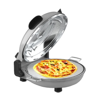 Electric 1200W Ceramic Stone Pizza Oven: Automatic Baking Machine for Professional and Home Use