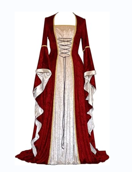 Renaissance Medieval Long Dress