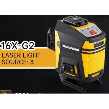 Digital level with laser level funtion