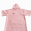 Poncho de surf personnalisé 100% coton peignoir sec