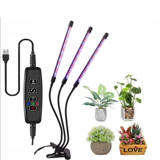 LED Grow Light Spectrum: Boosting Plant Growth with Customizable Timers and Dimmable Features for Seedlings, Vegetables, and Succulents
