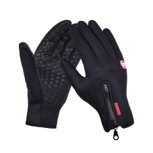 Outdoor Sports Hiking Winter Bicycle Bike Cycling Gloves For Men Women Windstopper Simulated Leather Soft Warm Gloves