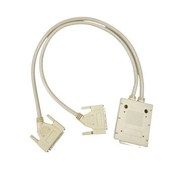 Mini D ribbon 68P female to malex2 cable