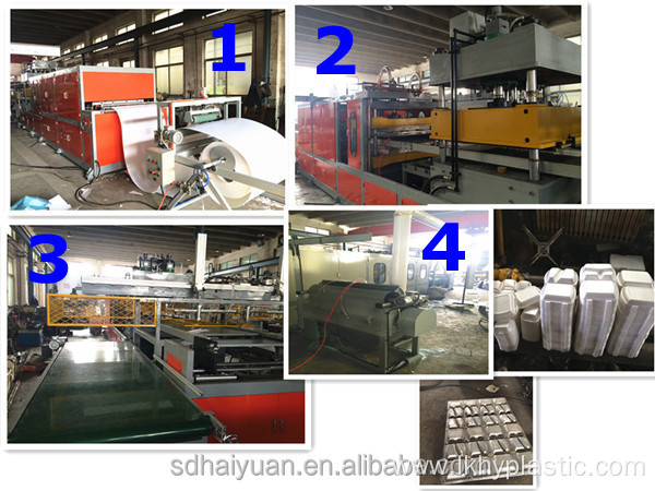 Disposable Foam Food Plate Vacuum Making Machine