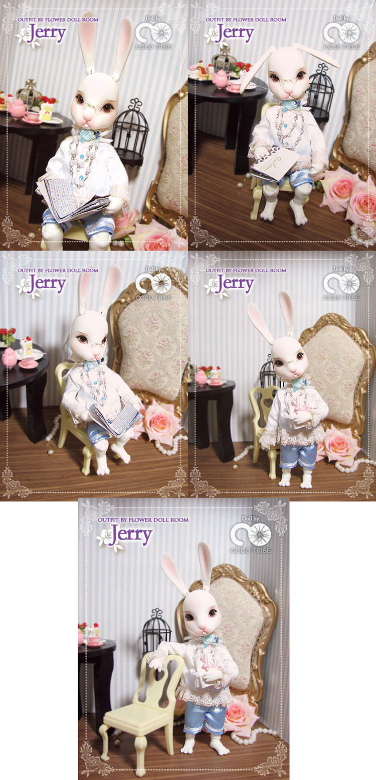 BJD Rabbit Jerry 21cm Jointed Doll