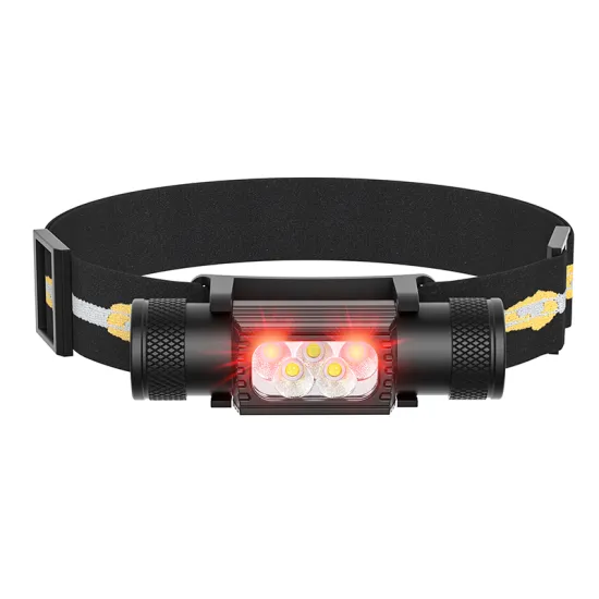 High Power Headlamp SST20 2200LM - 5 LED Head Flashlight for Outdoor Activities