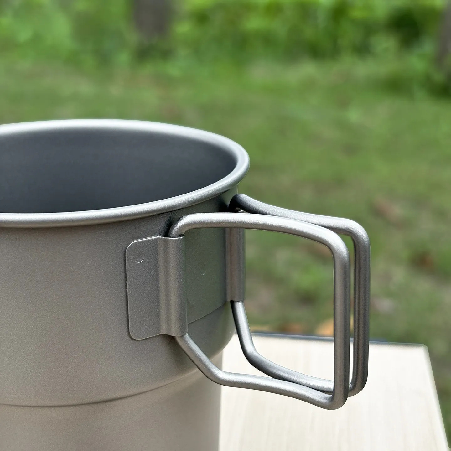 Premium Lightweight & Durable Titanium Camping Coffee Cup
