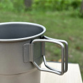 Premium Lightweight & Durable Titanium Camping Coffee Cup
