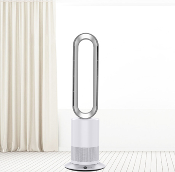 2024 Upgraded Portable PTC Warm Heat Bladeless Fan