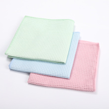 Antibacterial Microfiber Waffle Weave kitambaa