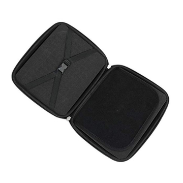 Wholesale EVA Hard Shell Black Waterproof Protective Portable Case with Zipper for Microphone