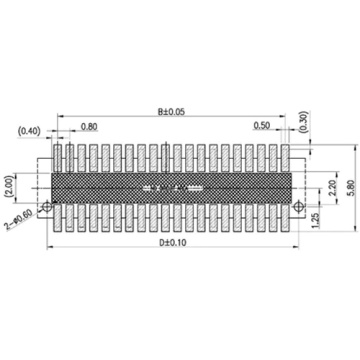 H3.0-4.5 Dual Slot Female Board-to-Board Connectors