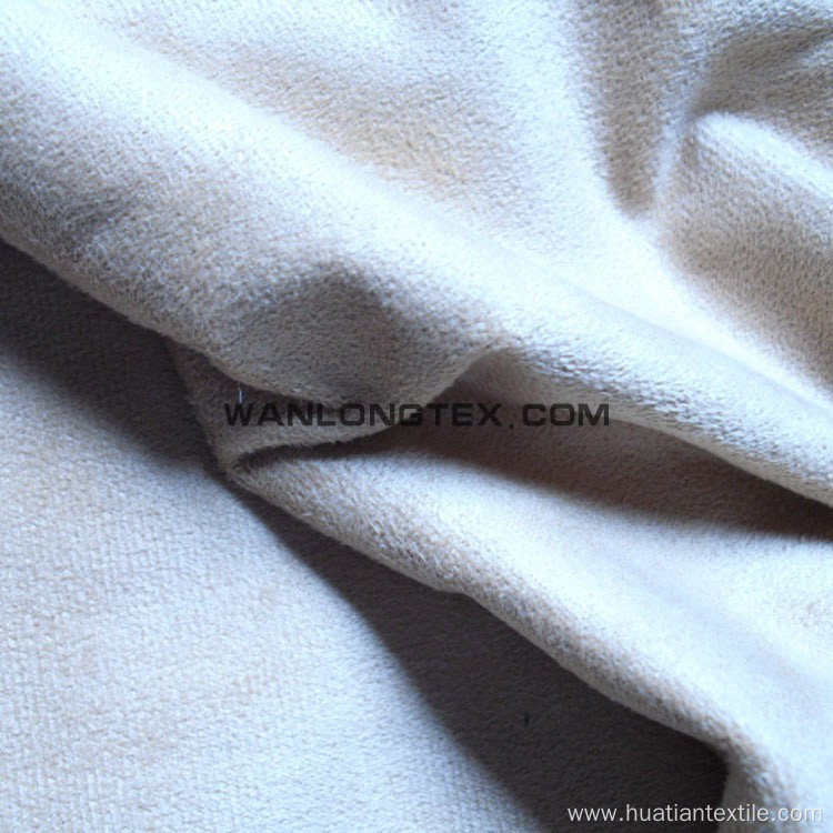 100% Polyester Super Thick Suede Fabric For Sofa