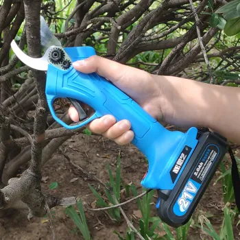 Lithium-Ion Battery-Powered Electric Garden Pruning Shears