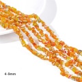 STRUNG BEADS IRREGULARITY LAMPWORK Glass Beads 4-9MM 50pcs