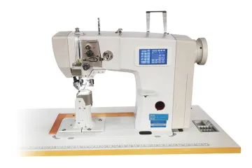High speed one-piece roller sewing machine