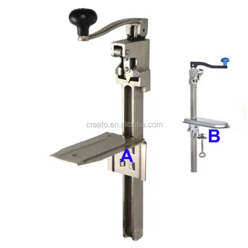 Commercial Cast Steel Manual Table-Top Can Opener: Your Reliable Kitchen Helper