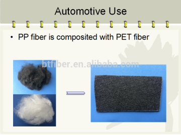 PP polyester fiber composite bico bicomponent fiber