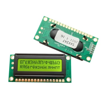 16 pin Pin 8 bit Parallelo LCM 16x2 Modulo di visualizzazione LCD Carattere LCD