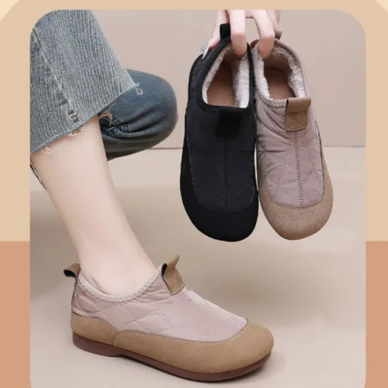 Waterproof warm cotton shoes