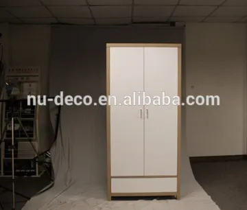 Modern bedroom cabinet design, wooden cheap home furniture wardrobe