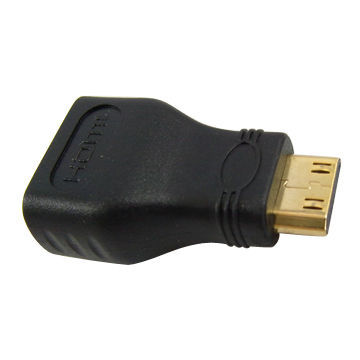 Golden Plated HDMI Female to HDMI Male Adapter
