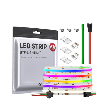 Digital Smart Dream Magic Full Color DC24V LED Strip - 720Leds/784Leds RGBW Pixel Addressable Cob