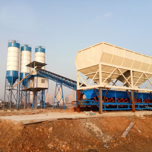 HZS180 High Capacity Concrete Mixing Plant