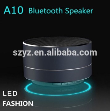 YZTEK Fashionable Design Hands-free Calls Music Player Built-in Microphone A10 Bluetooth 3.0 Speaker