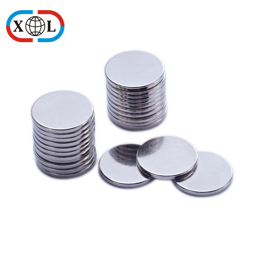 Rare Earth Permanent Neodymium Magnet Round Ni Coating