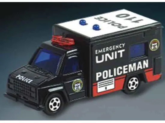 DIE CAST POLICE WAGON