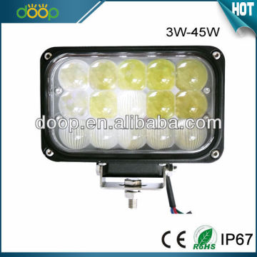 2014 NEW Three Row 9-32V DC 45W C.R.E.E. Work Light For Truck