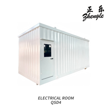 Boîtier électrique en acier ondulé blanc durable