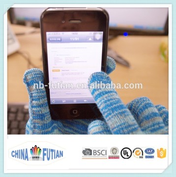 FUTIAN FASHION Youth imprint logo magic screen touch glove