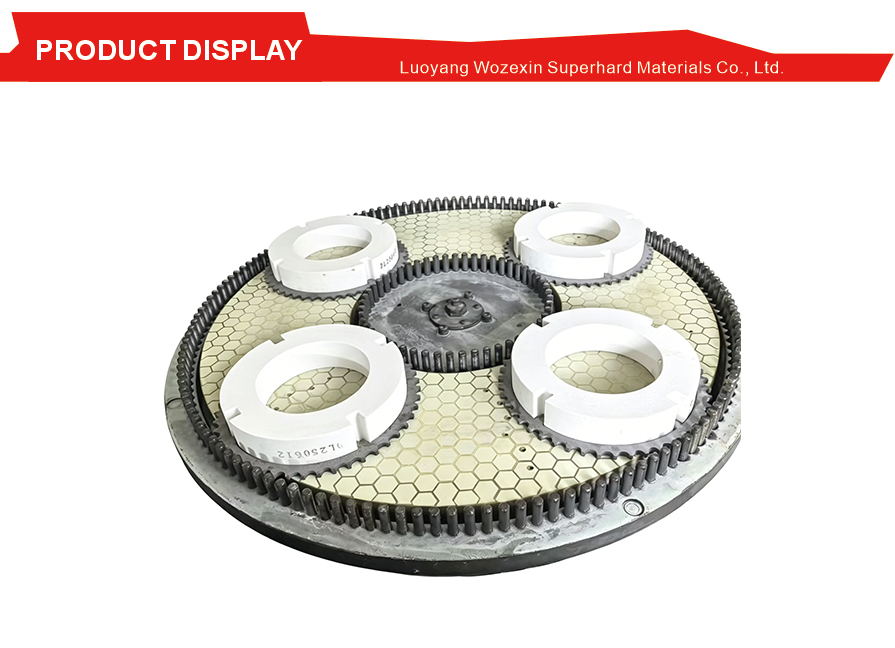 Alumina lapping disc truing wheel