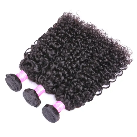 Wholesale Prosthesis Crochet Braid Hair, ISEE 8A Water Wave Remy Human Hair