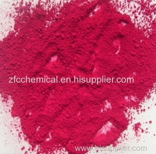 Per uso plastico pigmento rosso 122