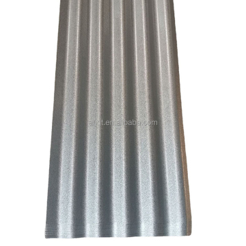 Fiches de toiture en acier ondulé en zinc en zinc