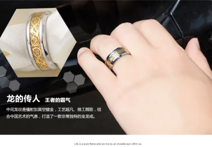 Men′s Fashion Stainless Steel Jewelry Finger Ring (hdx1052)