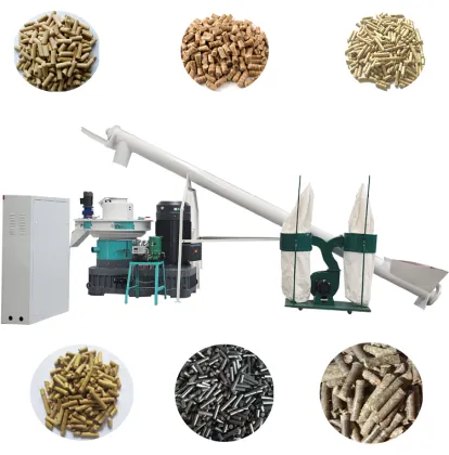 Diesel Engine Powered Wood Pellet Machine for Yulong Wood