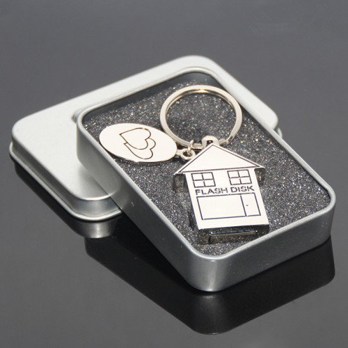 Metal House Flash Memory Usb 32gb Flash Drive
