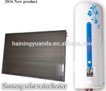 Split Flat plate Collectors Pressurized Solar Water Heater