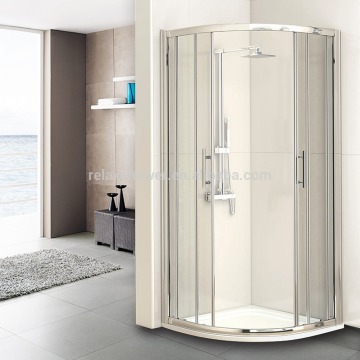 cheap price easy clean glass sliding shower enclosure made in China on hot sale