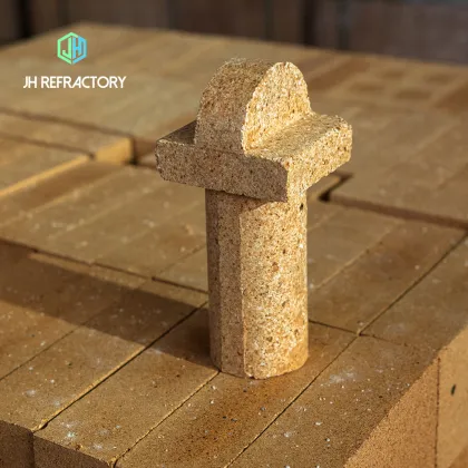 Plug bricks for oven hole plugging