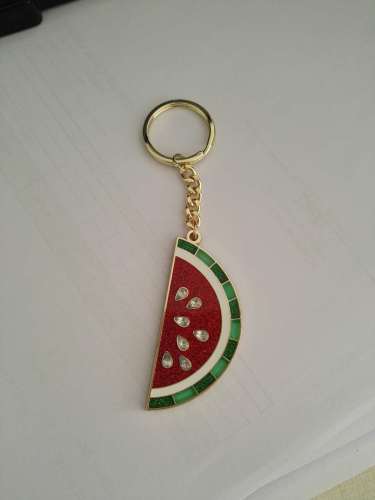 Watermelon Shape Key Chain