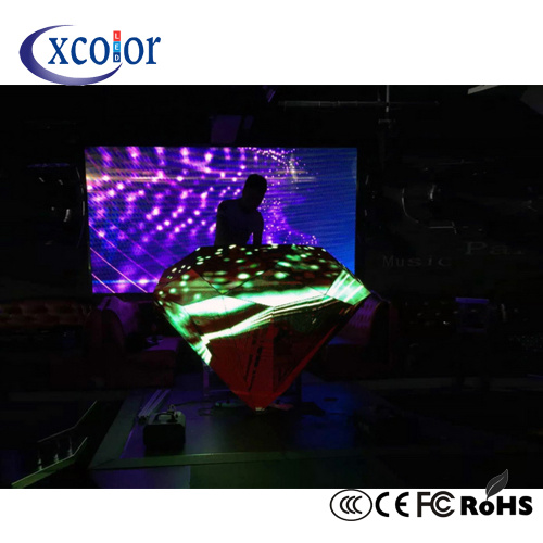 Stage backround P4 DJ booth LED Display